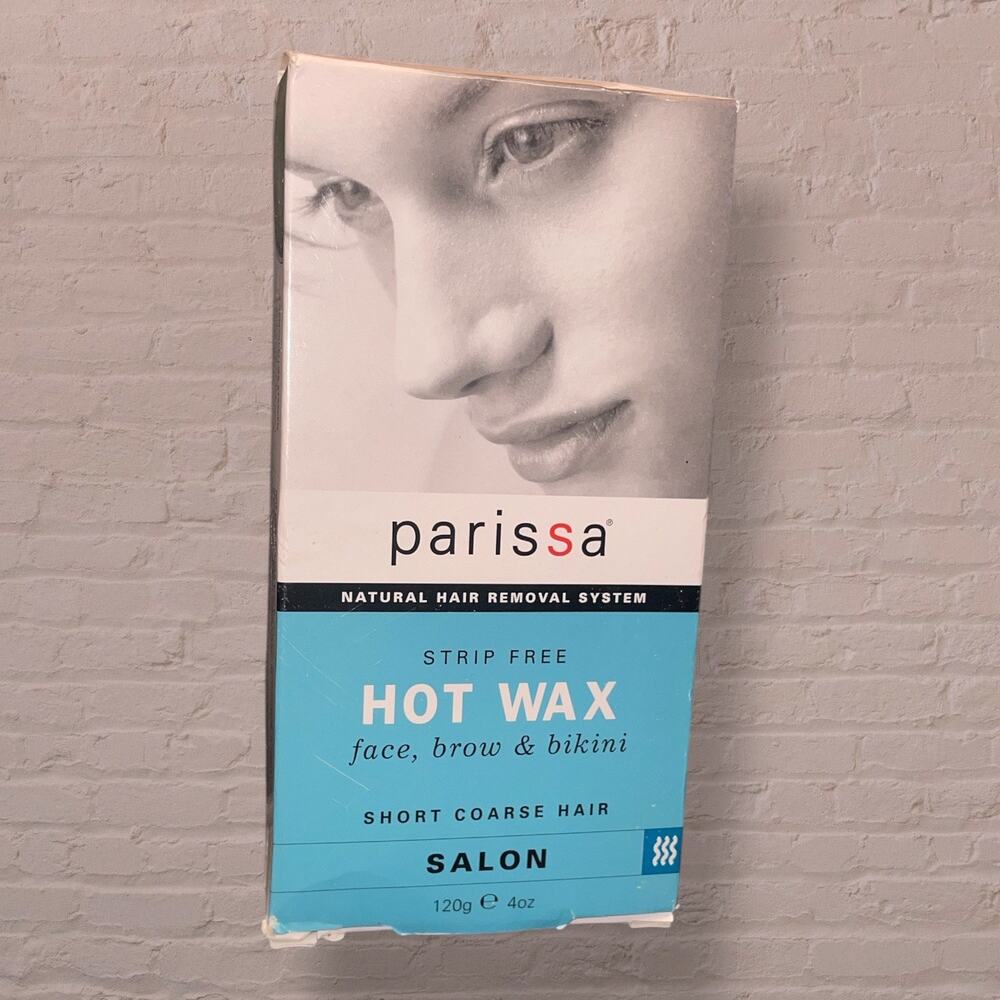 Parissa Natural Hot Wax Strip Free 120g Face Brow Bikini Coarse Hair Removal